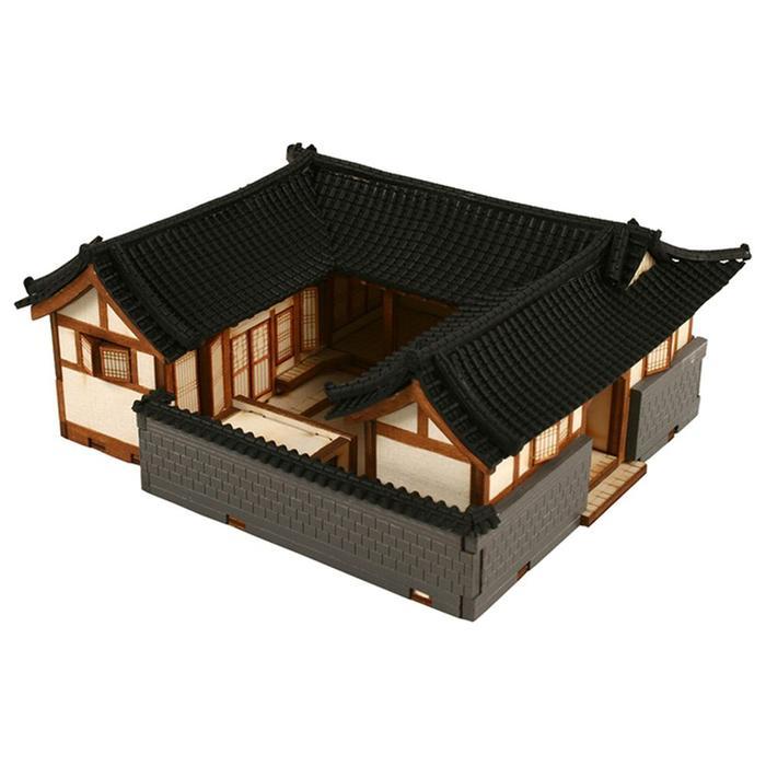 OFN89OP0목재 입체퍼즐 영공방 서울 북촌 한옥