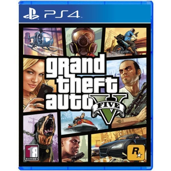 [소니][오늘출발] [중고] [중고]플레이스테이션 PS4 GTA5/ 정식발매/ 중고 A급