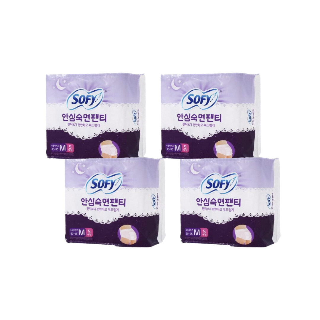 쏘피 쏘피 안심숙면팬티 중형 M 5개 X 4팩(20개)