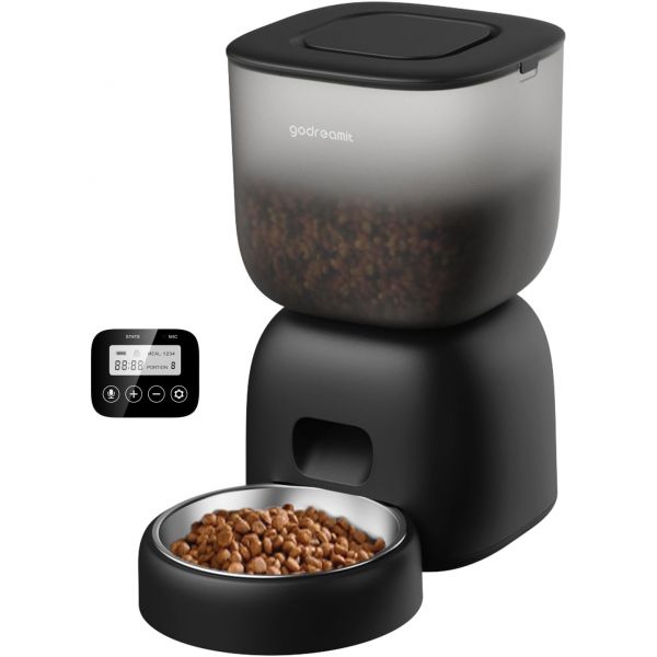 자동 고양이 급전기 사료 디스펜서 180일 이상 배터리 수명 일정 시간 애완동물 20개 분량 조절 고양이견용