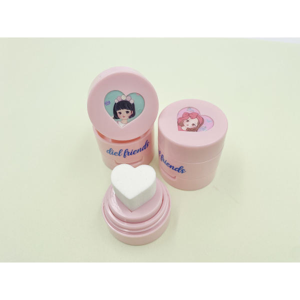 [롯데백화점](롯데백화점)디엘프렌즈_하트스탬프치크 쥬디핑크어린이볼터치하트볼터치
