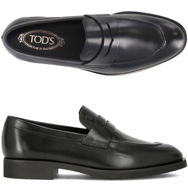 토즈 페니 슬롯 XXM41K0GB30 D90 B999 남성 로퍼 구두