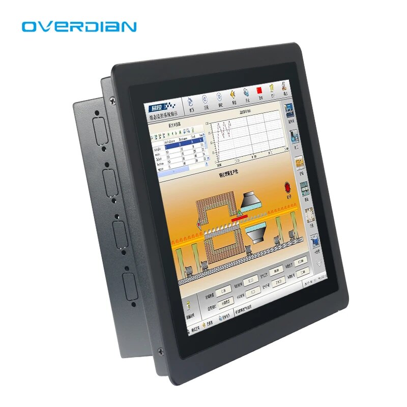 무료 배송 방수 방진 컴퓨터 용량 성 터치 215 236 인치 19201080 산업용 올인원 PC 안드로이드 시스템 산