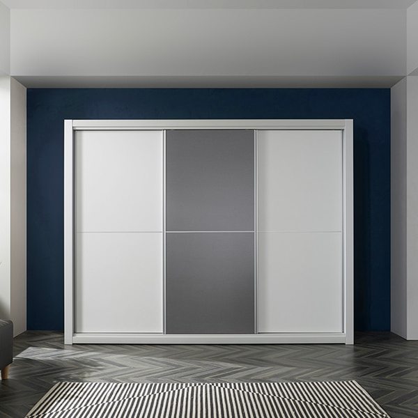 (우아미)우아미가구감비노 슬라이딩 도어 장롱 풀세트 9자