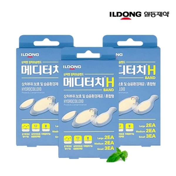 일동제약 일동제약 메디터치H 혼합형 7매(소형3매중형2매대형2매) x 3개
