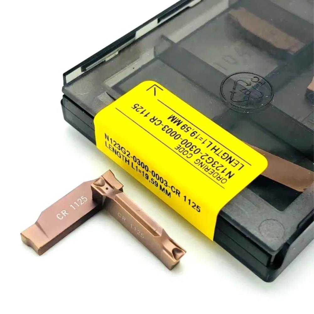 [오늘출발] 송아지방 슬롯 인서트 N123G2 0300 0003 CR 1125 단면 컷오프 공구 선반 블레이드 CNC 스테인레스 스틸 터