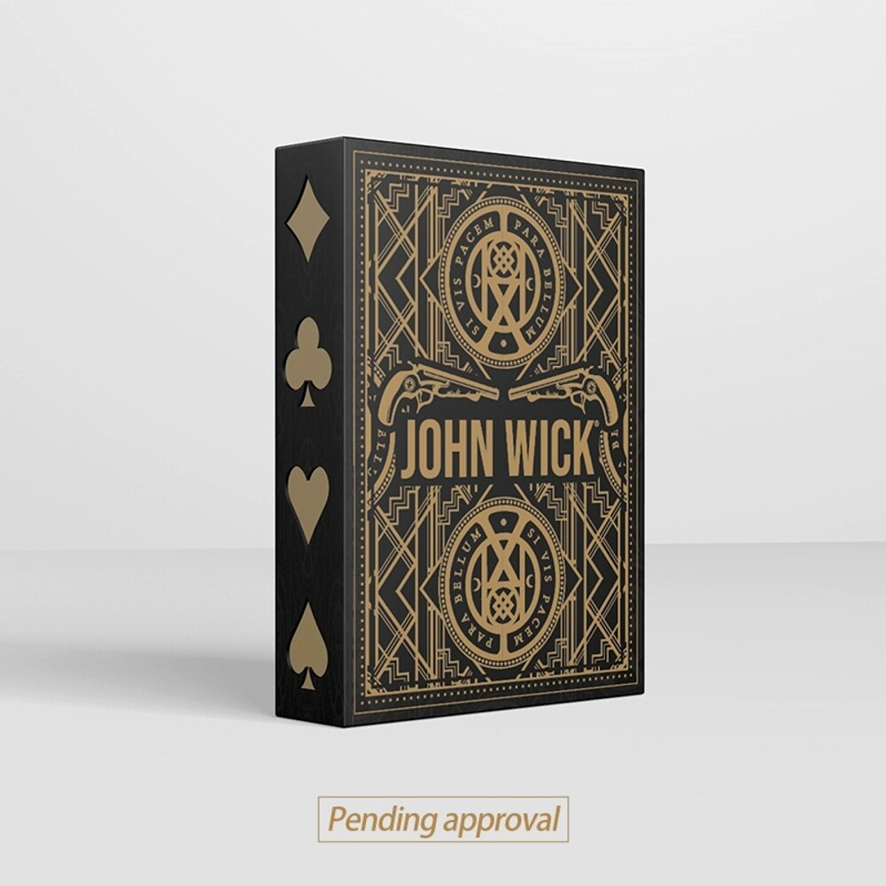 존윅 플레잉 원카드 영화 굿즈 캐릭터 카드 포커 홀덤 블랙잭 마술 도구 용품 수집