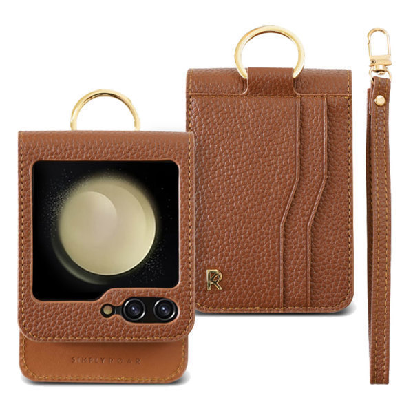 [로어케이씨테크][오늘출발] 심플리로어 갤럭시 Z플립7 FE 6 5 윈썸 레더 카드 케이스 14시이전 주문건 당일출고 / 무료배송