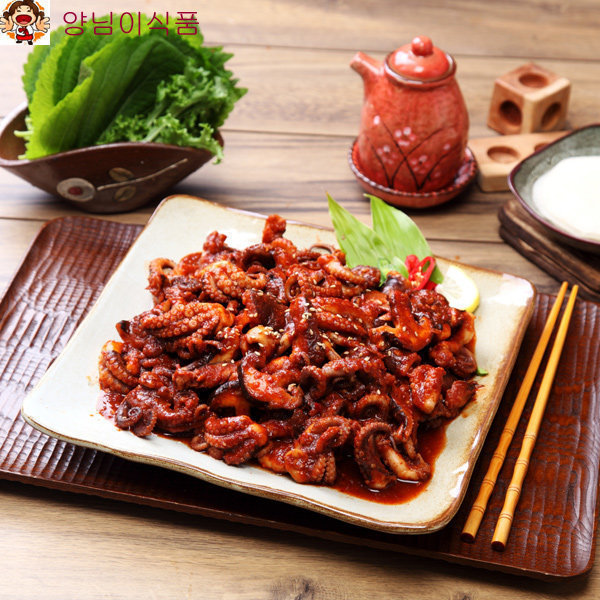 양님이식품 양님이쭈꾸미볶음 900g맛있게매운쭈꾸미/낙지/양념게장