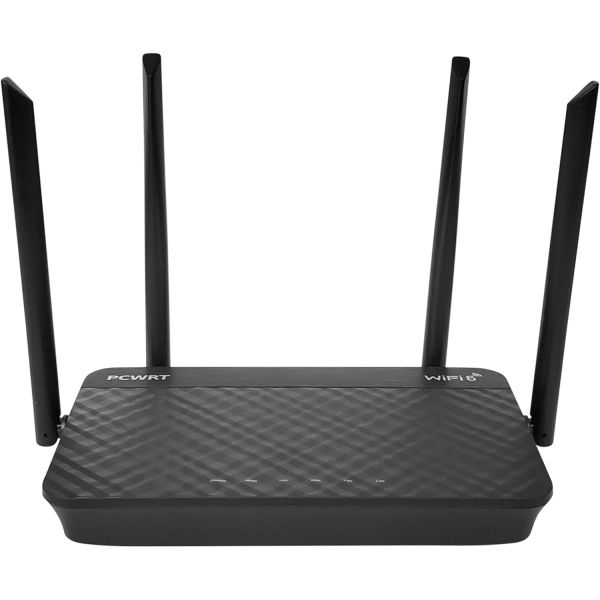 PCWRT VLAN VPN 광고 차단 HTTPS를 통한 DNS 및 자녀 보호 기능을 갖춘 기가비트 WiFi 6 라우터