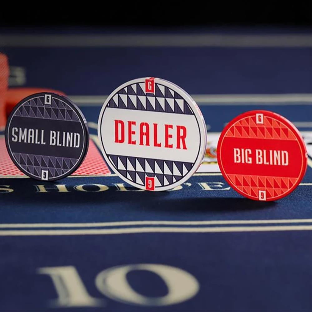 게임칩 세라믹 포커 딜러 소형 블라인드 대형 라운드 동전 텍사스 칩 세트 양면 버튼 게임 액세서리