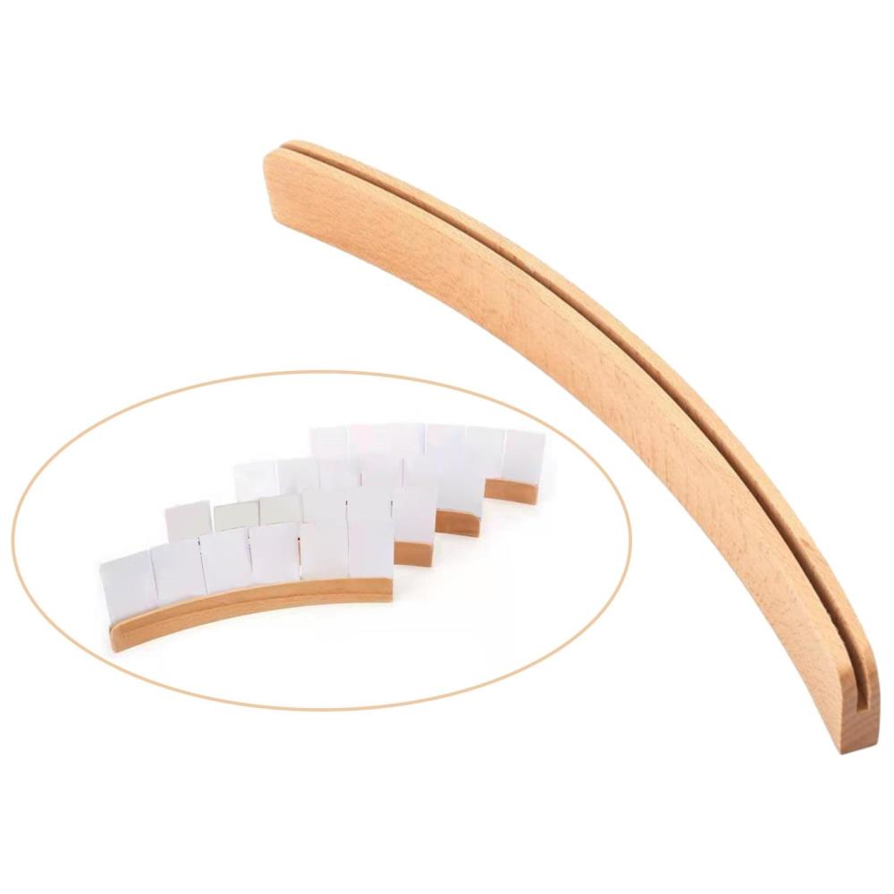 홀덤게임 커브드 나무 놀이 카드 홀더 포커 랙 넓어진 베이스