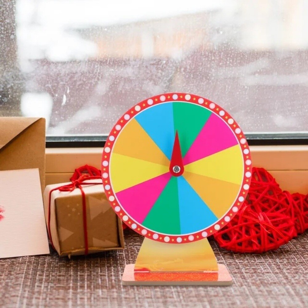 룰렛판 룰렛돌리기 유치원 운동회 야외 레크레이션 체육 단체 게임 도구 활동-룰렛/36x30cm