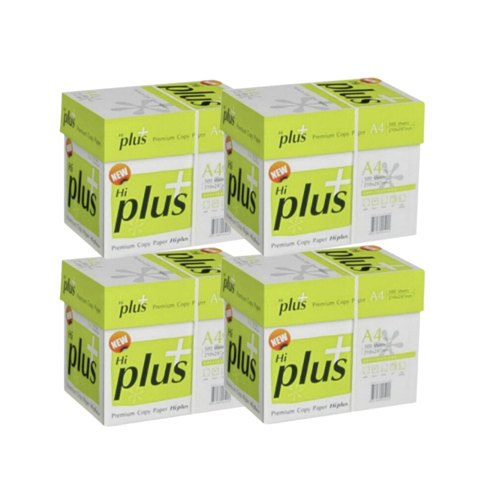 더블에이 더블에이 뉴 하이플러스 복사용지 A4 75g 4박스 10000매