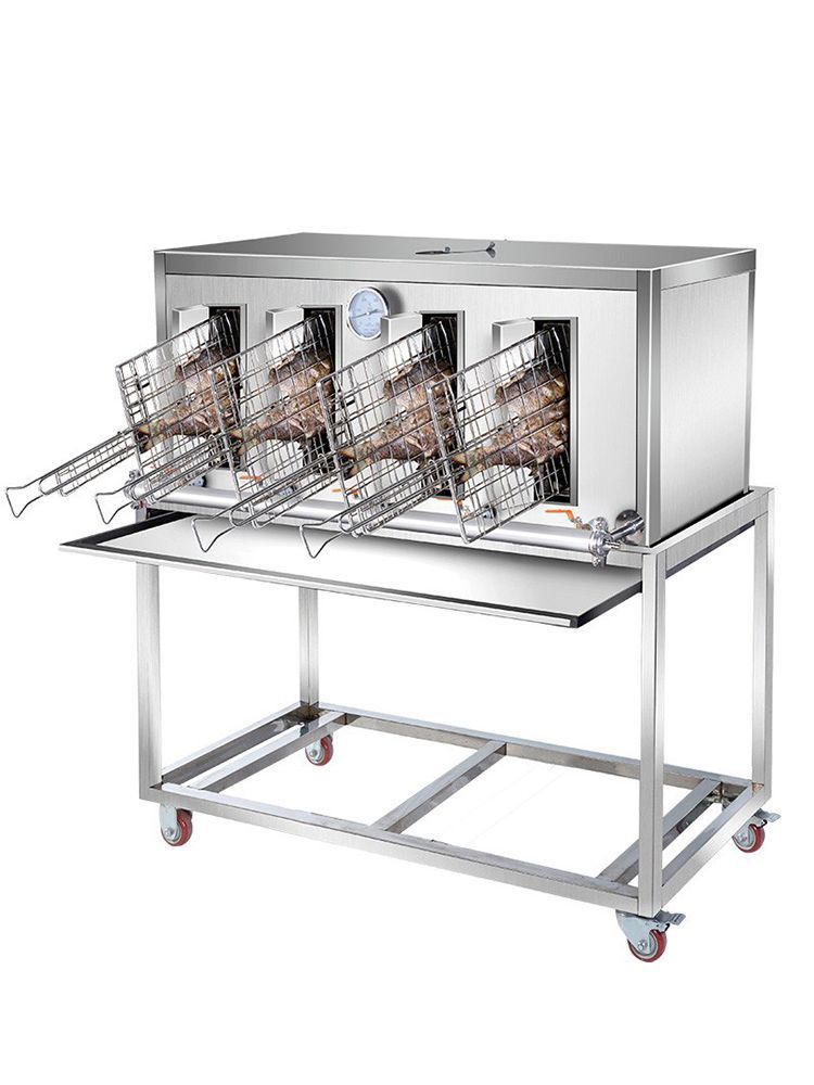 전기그릴 생선구이 무연 업소용 양면 오븐 직화 초벌