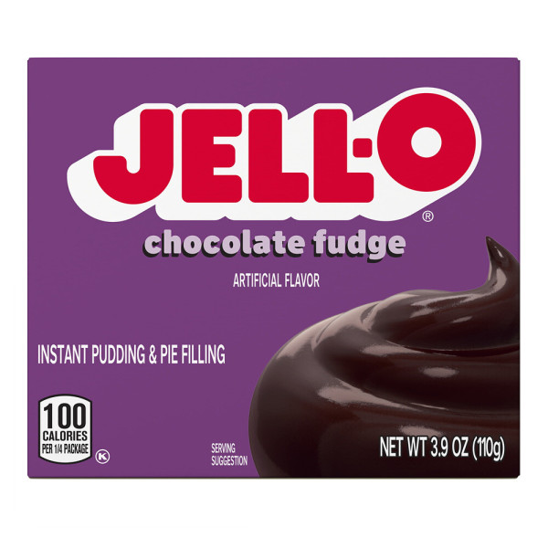 [크래프트하인즈]젤로 Jell-O Chocolate Fudge Pudding Pie Filling 미국 젤로 초콜릿 퍼지 푸딩 파이 필링 110g 6팩