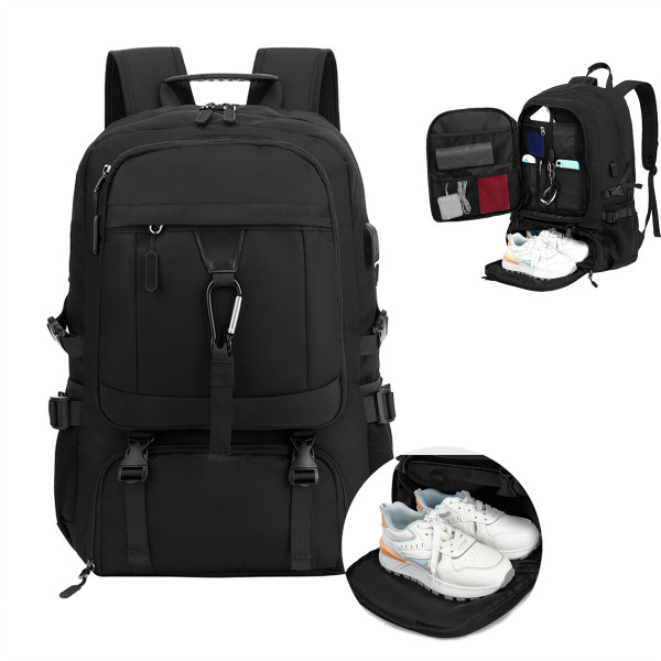 [오늘출발] 출장용 대용량 여행용 옥스포드 원단 백팩 가방 캐리어 결합 신방 전용 포켓 USB슬롯 백팩 등산가방 백팩
