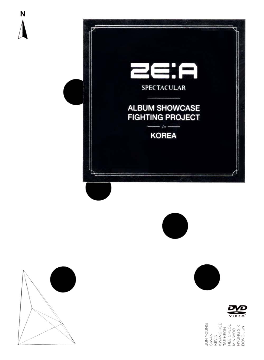 [오늘출발] 제국의 아이들(ZE:A) - Spectacular: Album Showcase Fighting Project in Korea(3DVD+포토북)