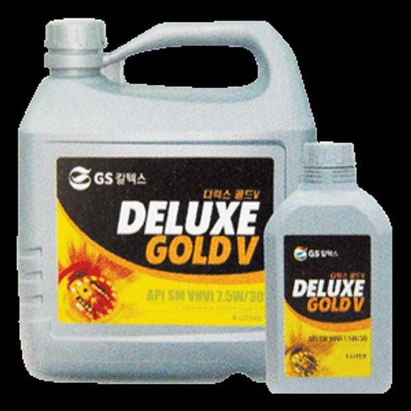 (에이치플러스몰)GS칼텍스 가솔린엔진오일(4싸이클) KIXX GX5 5W/30 4L (4)통