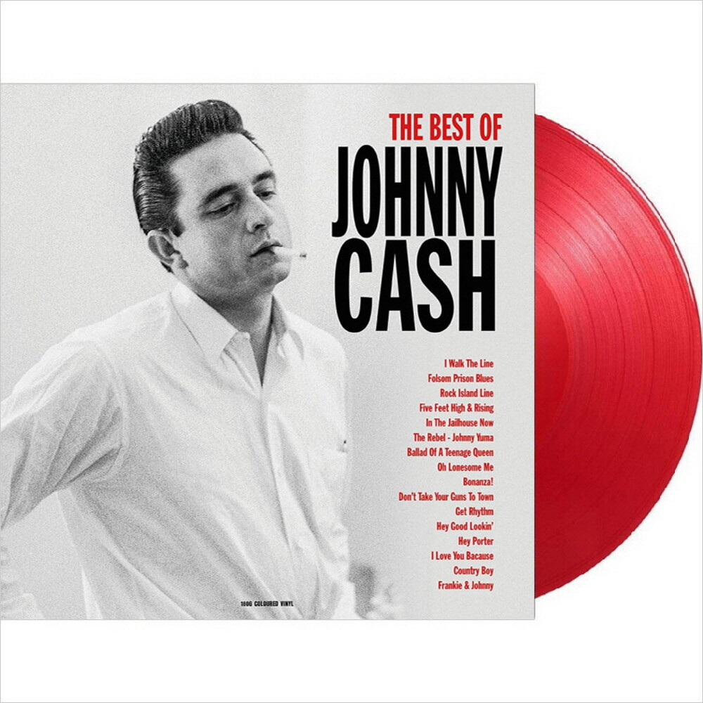 [오늘출발] (수입LP) Johnny Cash - The Very Best Of Johnny Cash (180g) (Red Color)