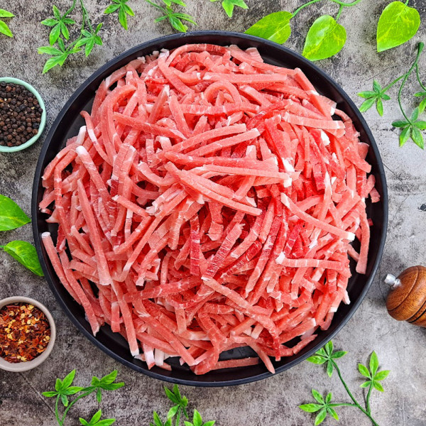 국내산 돼지고기 뒷다리 후지 유슬 잡채 제육 짜장 카레 장조림 500g