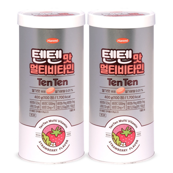 한미 한미 텐텐맛 멀티비타민 100정 2개