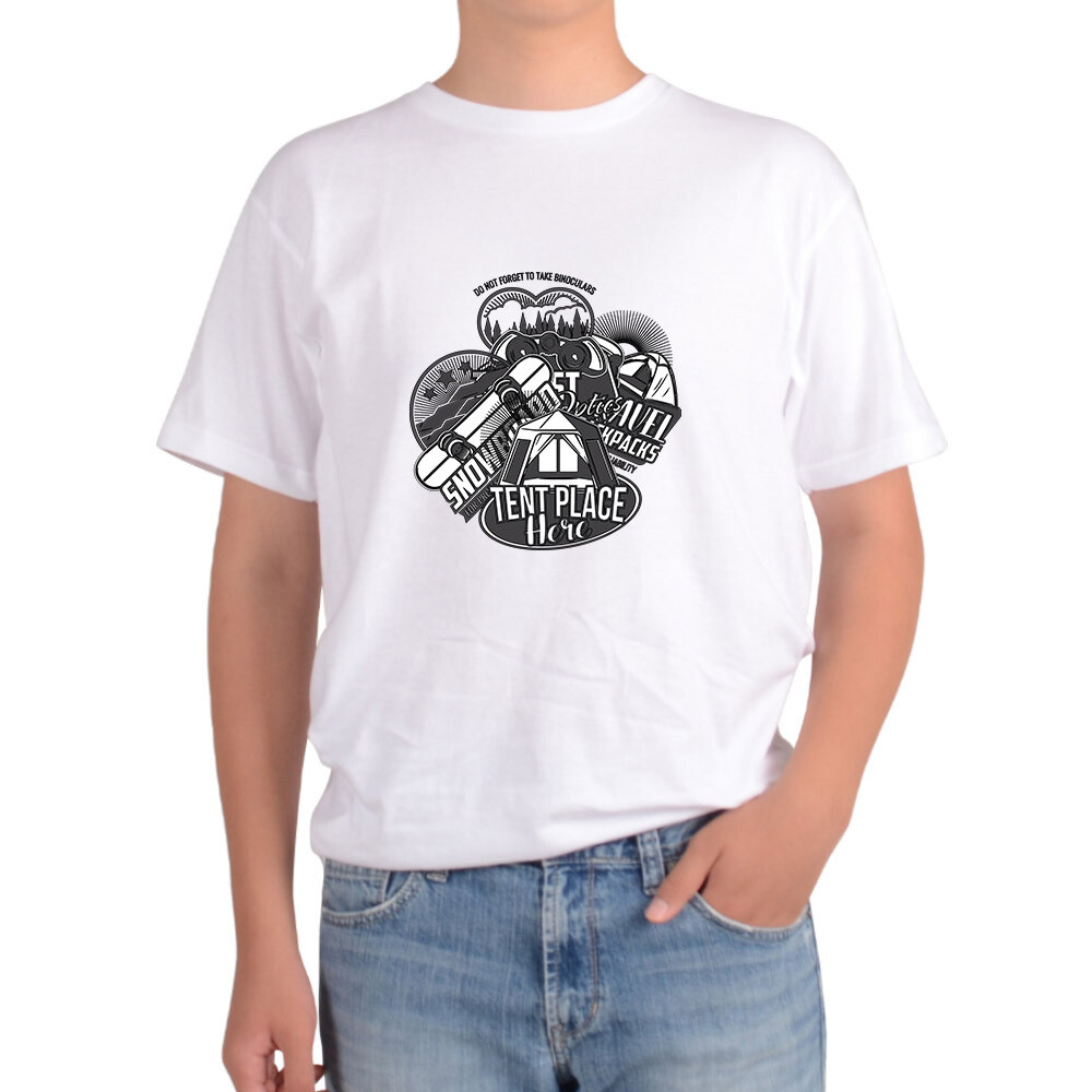 반팔티 텐트 tent 야영 캠핑 Camping 산악인 캠핑족 여행 자연과의 대화 전사이즈 km486