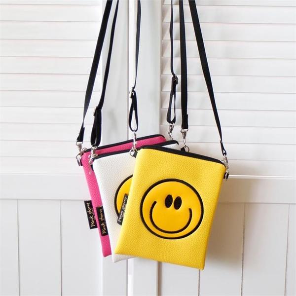 라일리 Rly 기분좋아 스마일 핸드폰가방 크로스백 8colors S9550123