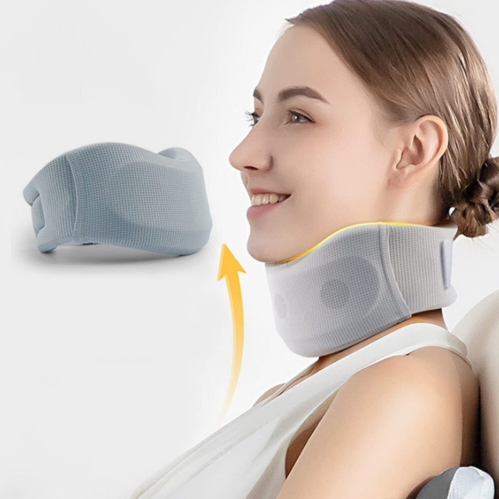 [오늘출발] 남자 여성 통풍 목보호대 교정기거북목 쿨링원단 목쿠션 목디스크 견인기