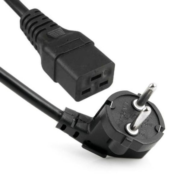 파워케이블 C19-220V 돼지코 변환 케이블 3M 동양전자 or C19