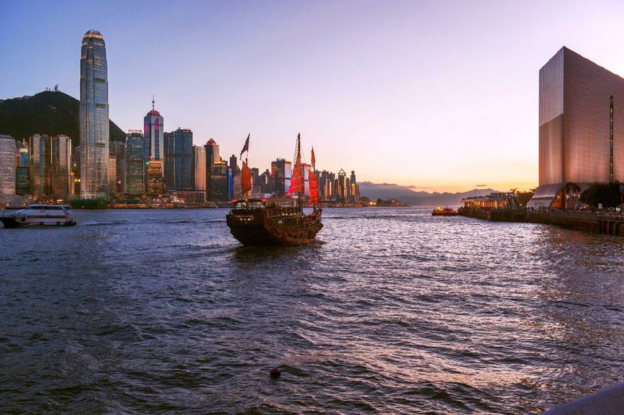 (홍콩)아쿠아 루나 빅토리아 하버 크루즈