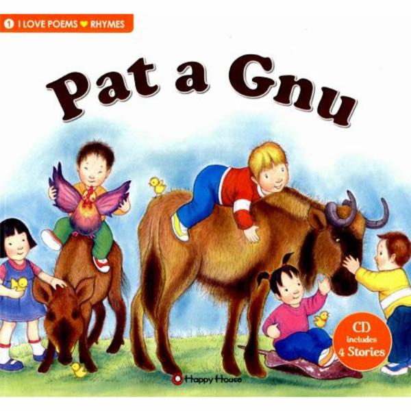 I Love Poems Set 1 Rhymes : Pat a Gnu (Storybook + Workbook + Teachers Guide + 1 Audio CD)