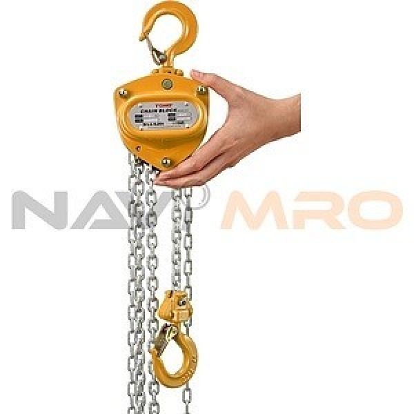 오피스디포 체인블럭 (0.5~2T) (HSZ-622A_1 (T):1 양정 (mx줄수):2.5x1 로드체인규격(mm):6)