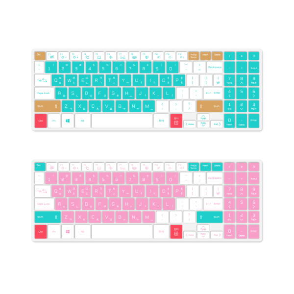 카라스 파인피아 LG전자 2018 울트라PC 15UD780 마카롱 문자 키스킨