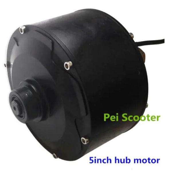 [오늘출발] 브러시리스 비 기어 허브 모터 휠 자전거 스쿠터 phub-5wn 5 인치