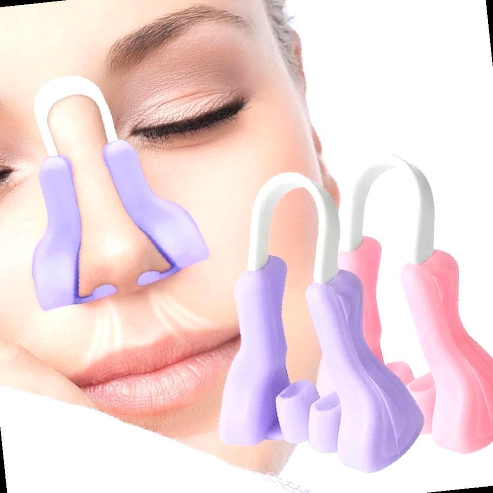 예쁜 코 실리콘 집게 미용 비주각 복코 교정 슬림 콧볼 끝 리프터 콧대 높이기 기구 브릿지