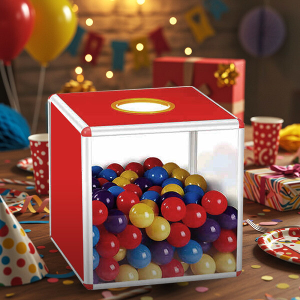 [오늘출발] 아크릴 럭키드로우 상자 박스 응모함 추첨함 경품함 투표함 25cm