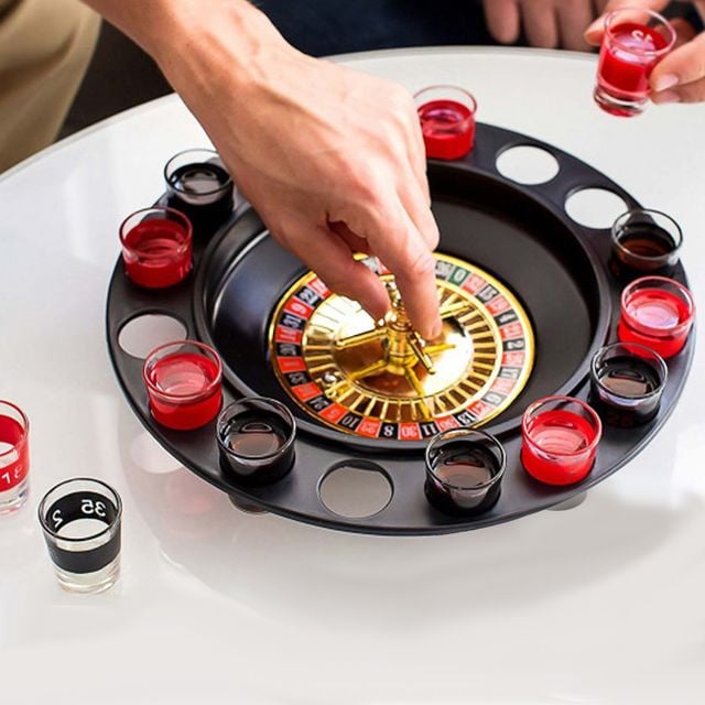 [오늘출발] 카지노 룰렛샷 16잔 술자리 복불복게임 내기추첨기 랜덤 보드