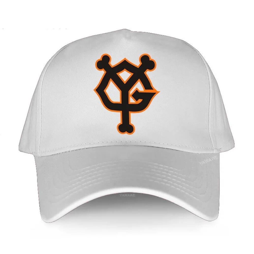 숏챙 모자 남녀공용 숏 바이저 야외 야구 조절식 도쿄 요미우리 자이언츠 여름 클래식 빈티지 프린트 스포