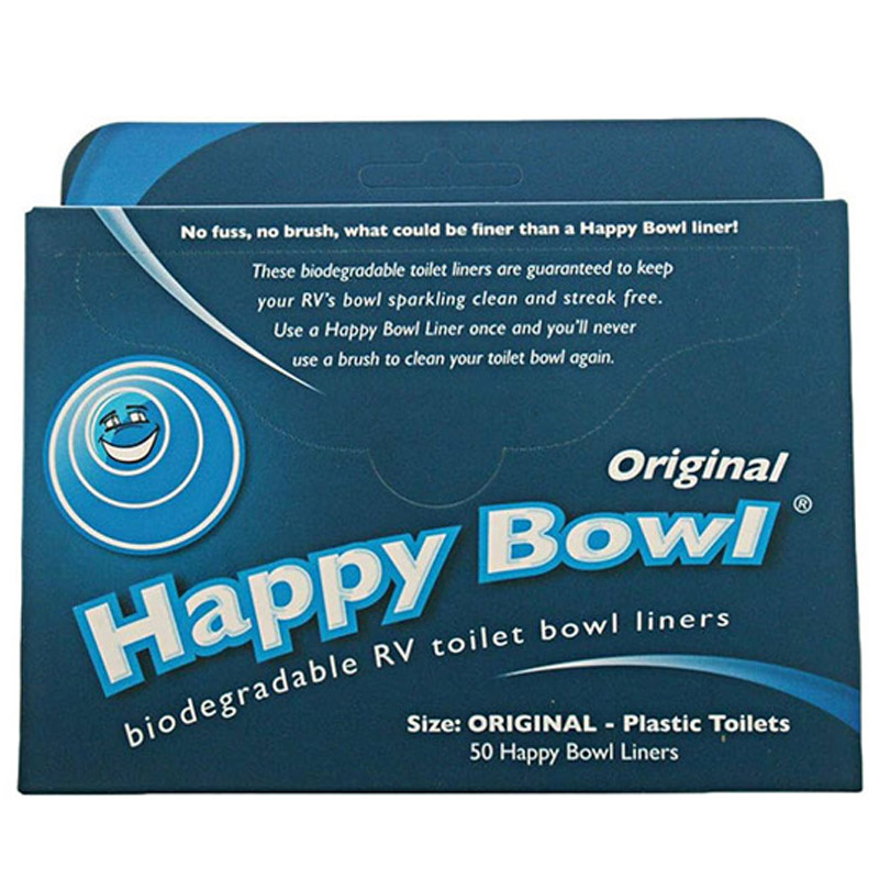 [오늘출발] [중고] 반품/해피보울 해피볼 happy bowl 캠핑카용 변기커버 50매