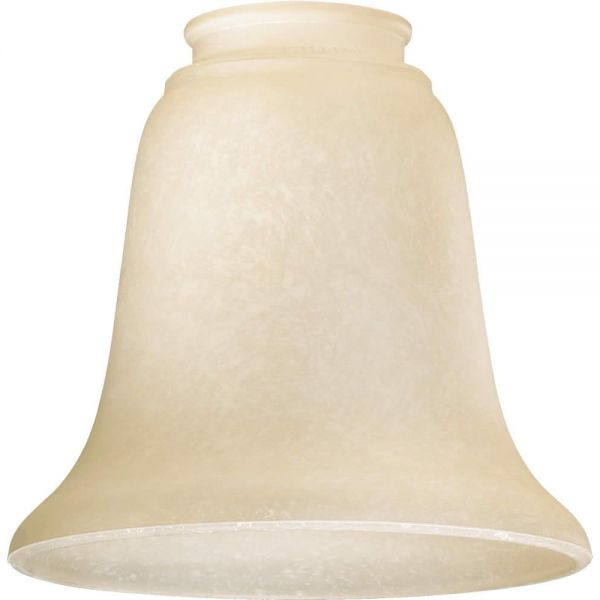 쿼럼 인터내셔널 2.25인치 앰버 스캐보 튤립 유리 - 2842