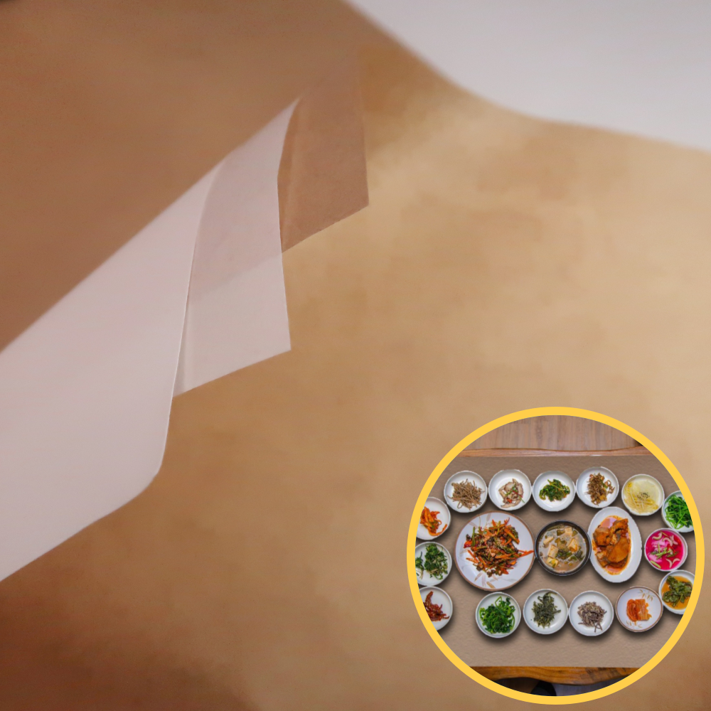 양주페이퍼 종이식탁보 상종이 테이블종이 테이블보 일회용 친환경 모조지 노루지 크라프트지 업소용