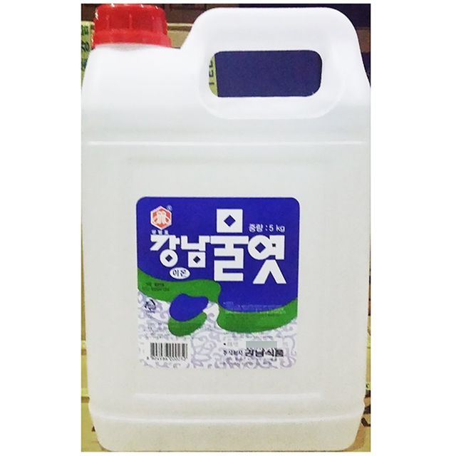 쌍벌표 흰물엿 강남 5kg X3개 이온 투명 물엿 업소용 식자제조청 조청5kg x3개