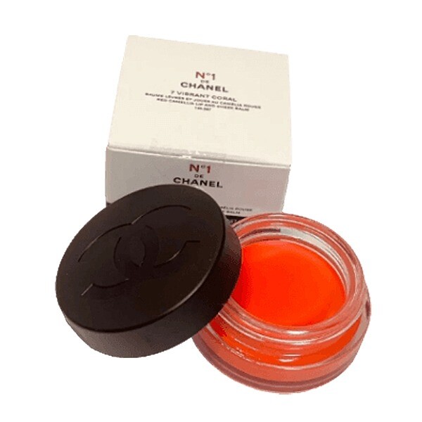 샤넬 레드 까멜리아 립 앤 치크 밤 7호 비브란트 코랄 6.5g