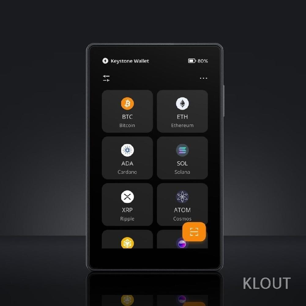 키스톤 Keystone 3 Pro 암호화폐 하드웨어 지갑 에어갭 4인치 터치스크린