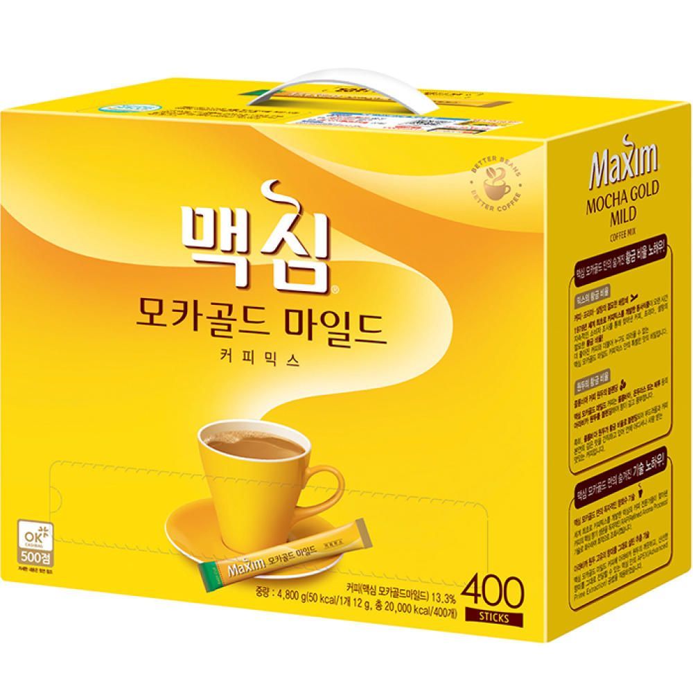 맥심 맥심 모카골드 400T 커피믹스 음료 탕비실 도매