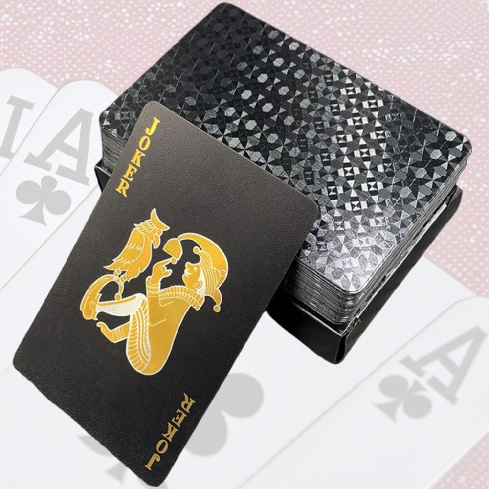 [오늘출발]고급칼라 포커 포카 트럼프카드 블랙