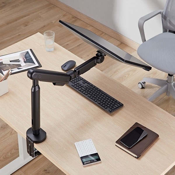 [오늘출발] 34인치 32인치 30인치 29인치 알파스캔 델 벤큐 설치 고정 걸이 자바라 모니터 거치대 브라켓 모니터암