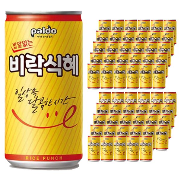 팔도 팔도 밥알없는 비락식혜 175ml x 60캔입 (30캔x2박스)
