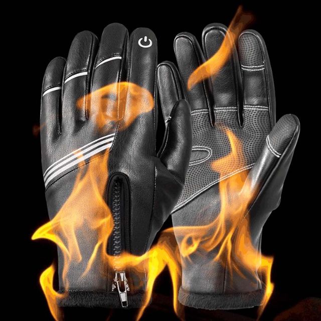 방수+방한 둘다지켜 싸나이 터치 가죽장갑 방한장갑등산용 등산 겨울용 산행 산책 겨울